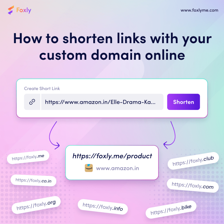How to shorten links with your custom domain online